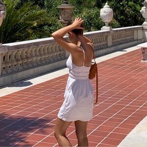 Reformation cotton mini dress